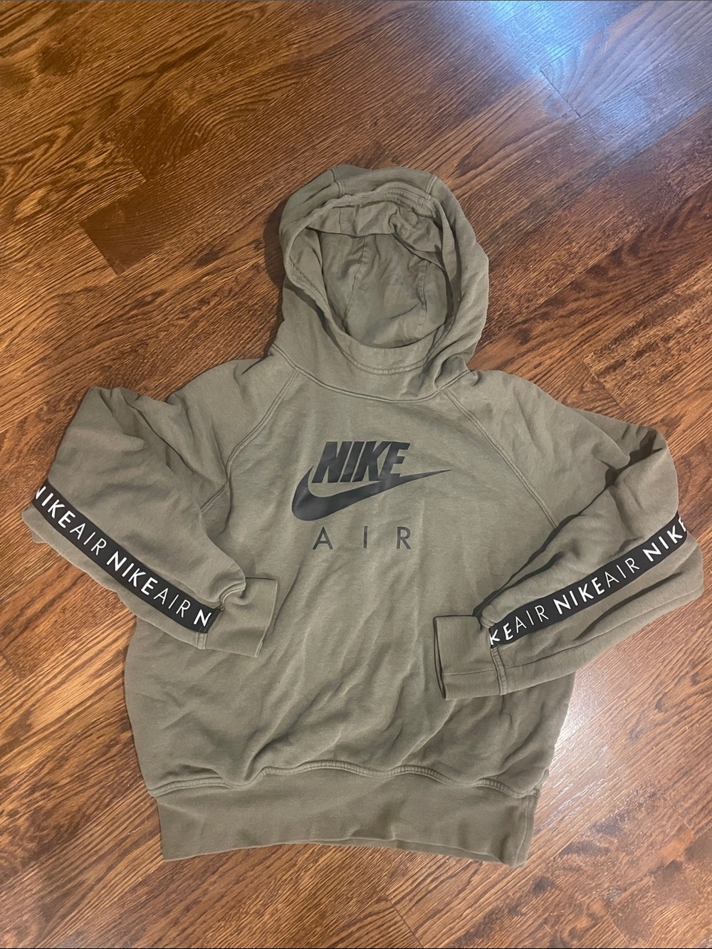 Nike Olive Green Air Crewneck Sweater